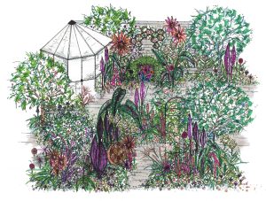 Garden illustration