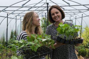 Lucy Hutchings and Kate Cotterill - 'She Grows Veg'