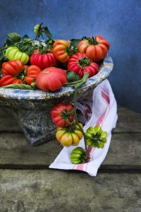 Tomato Mushroom Basket