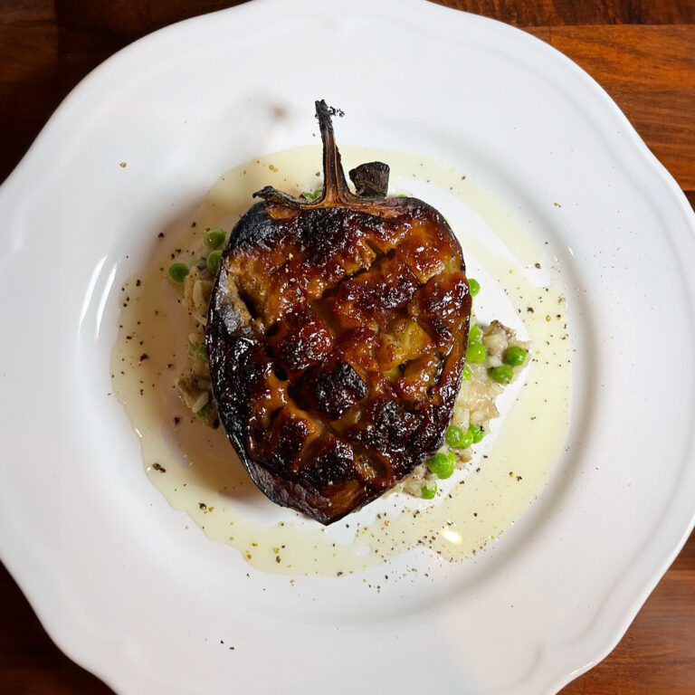 Miso Aubergine Recipe She Grows Veg